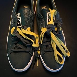 Yellow and Green Puma